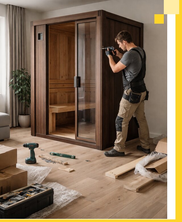 Установка и производство мини саун под ключ в Михайловке