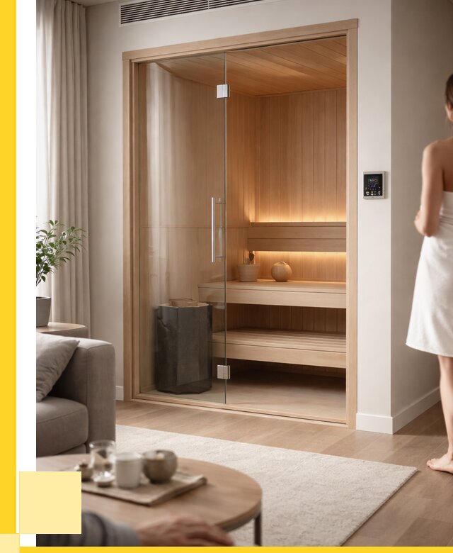 Сауна в квартире под ключ в Михайловке от 122004 р. ЭриданМхл