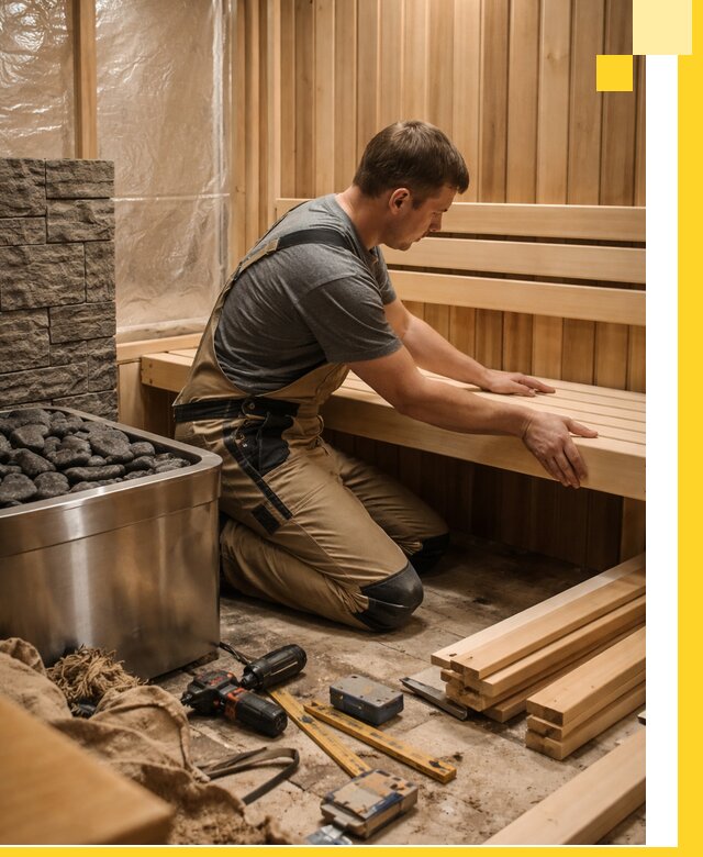 Сауны для дома под ключ с проектированием и монтажом в Михайловке