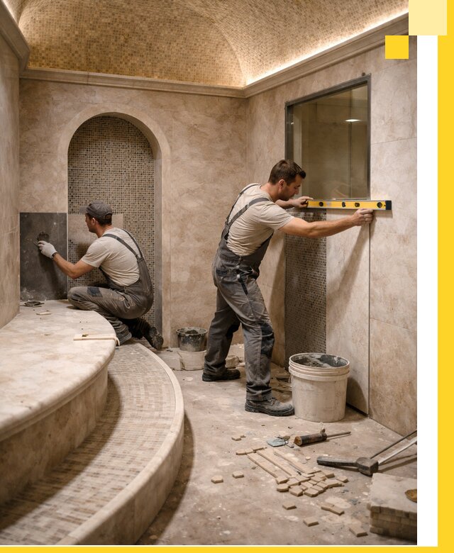 Проектирование и строительство саун с хамамом под ключ в Михайловке