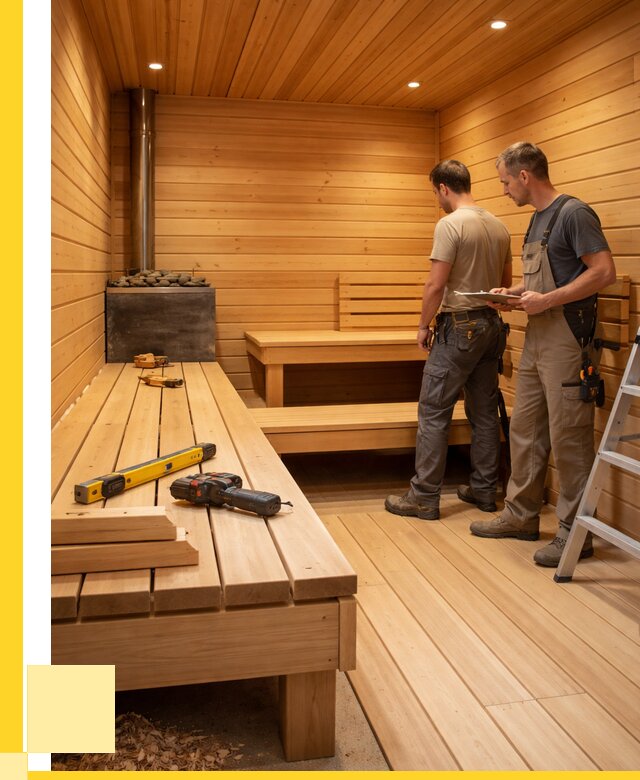 Отделка бань и саун в Михайловке по цене от 4575 р. | ЭриданМхл