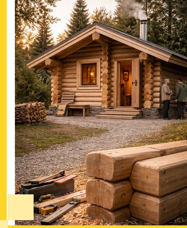 Строительство бань и комплексов в Михайловке от 457515 р.| ЭриданМхл