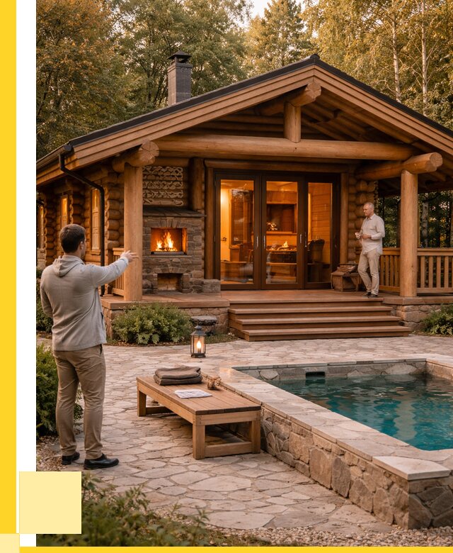 Проекты бань и хамам в Михайловке от 25418 р. | ЭриданМхл