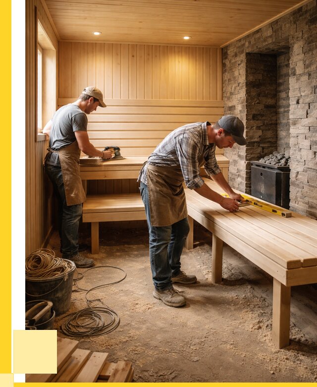 Отделка бани в Михайловке: внутренняя отделка от 3050 р. | ЭриданМхл