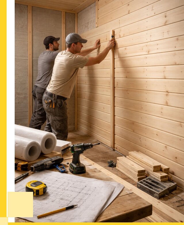 Обшивка бани вагонкой в Михайловке от 1220 р., ЭриданМхл