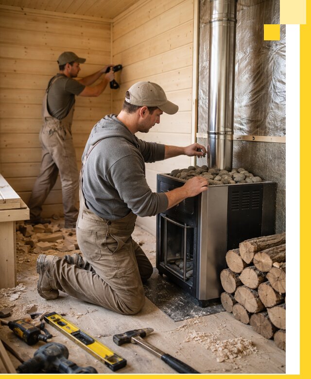 Строительство деревянных бань под ключ в Михайловке проекты и монтаж