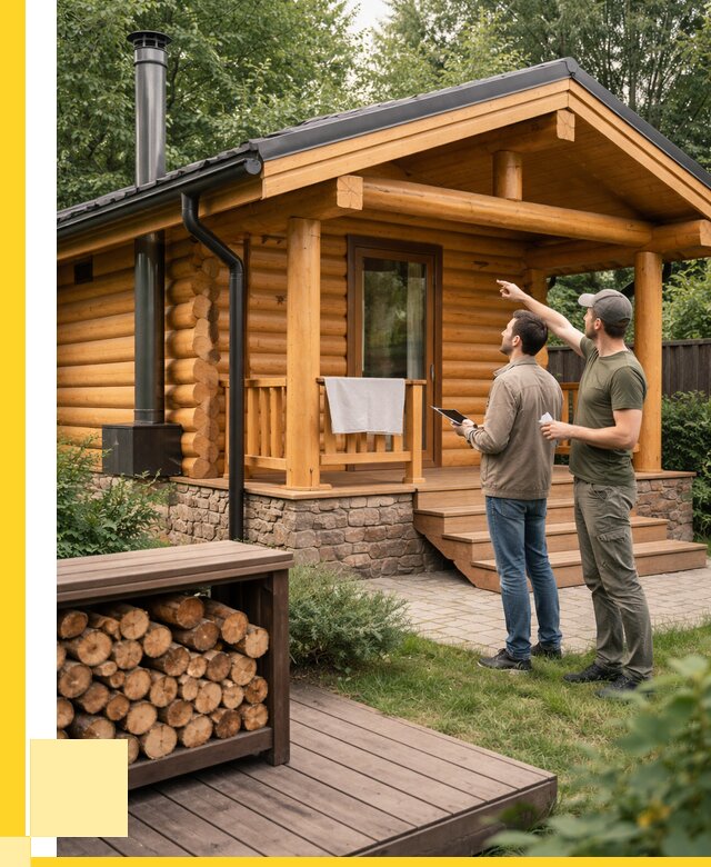 Бани для дачи под ключ в Михайловке от 254175 р. | ЭриданМхл