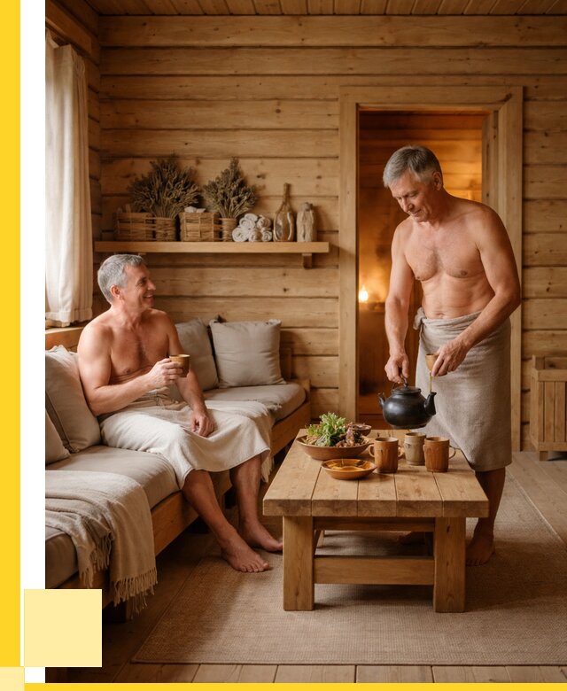 Бани с комнатой отдыха под ключ в Михайловке от 457515 р. | ЭриданМхл