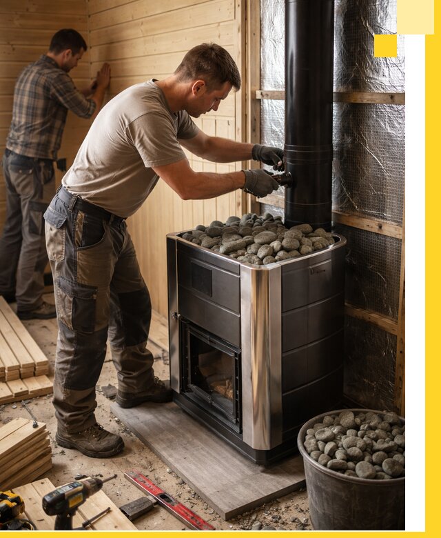 Проектирование и строительство парилок для бани в Михайловке под ключ