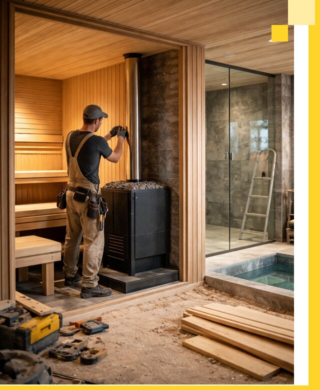 Полное строительство банных комплексов под ключ в Михайловке