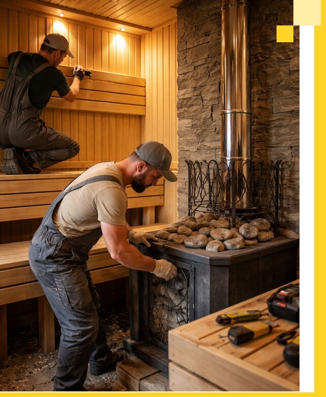 Комплексный дизайн бань, саун и зон отдыха в Михайловке