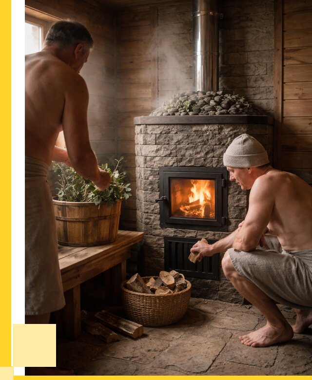 Банные печи под ключ в Михайловке от 45752 р. | ЭриданМхл кирпичная