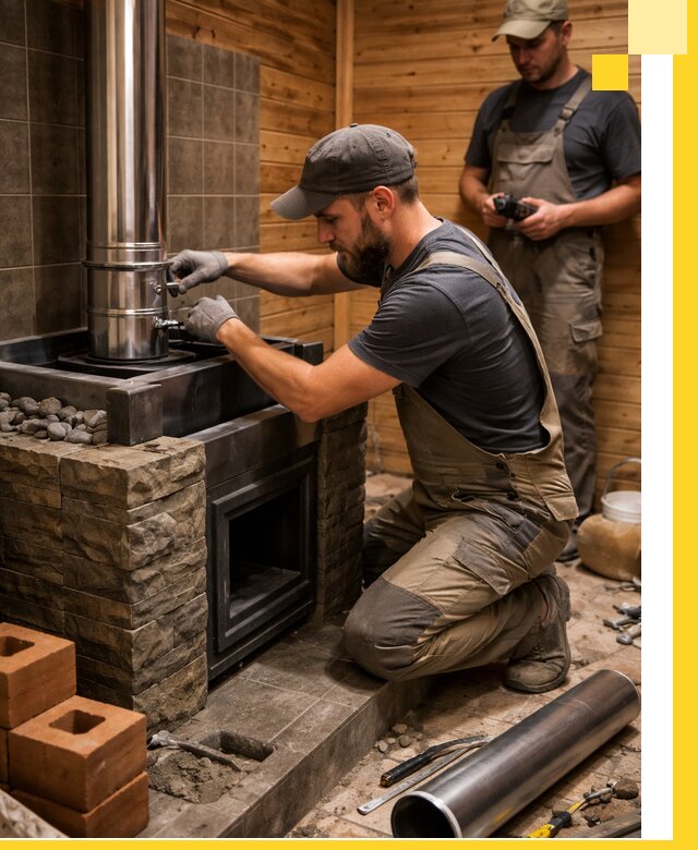 Изготовление и установка банных печей под ключ в Михайловке