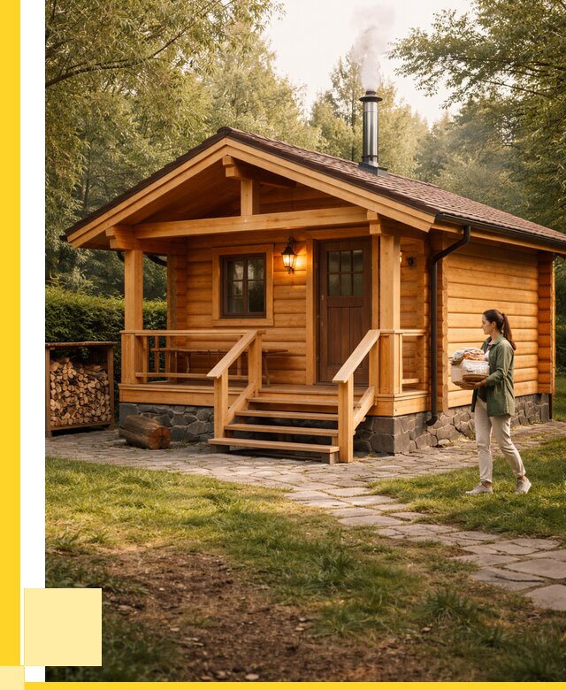 Купить баню под ключ в Михайловке от 660855 р. | ЭриданМхл