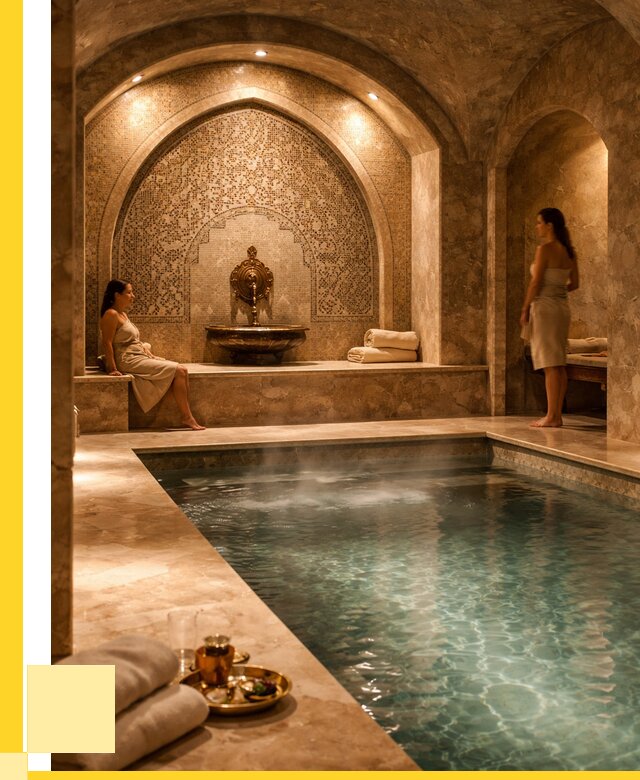 Хамам с бассейном под ключ в Михайловке от 864195 р. | ЭриданМхл