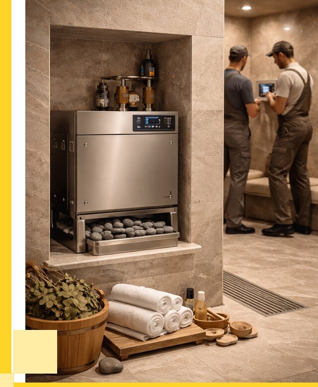 Парогенераторы для хамама в Михайловке от 76253 р. | ЭриданМхл