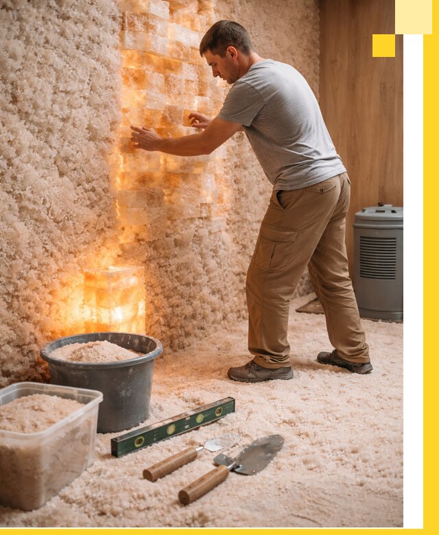 Проектирование и монтаж соляных комнат в Михайловке под ключ