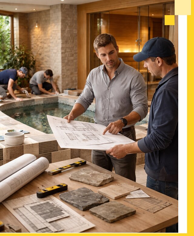 Проектирование SPA зон под ключ в Михайловке с инженерией